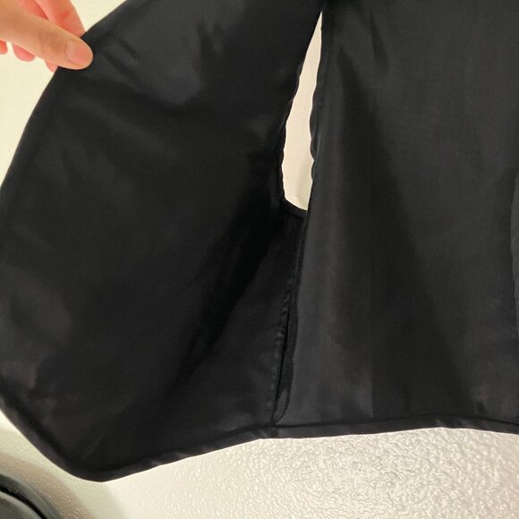 Vintage Aunt Abigail's Attic Striped Fabric Vest Size Medium - Picture 7 of 9